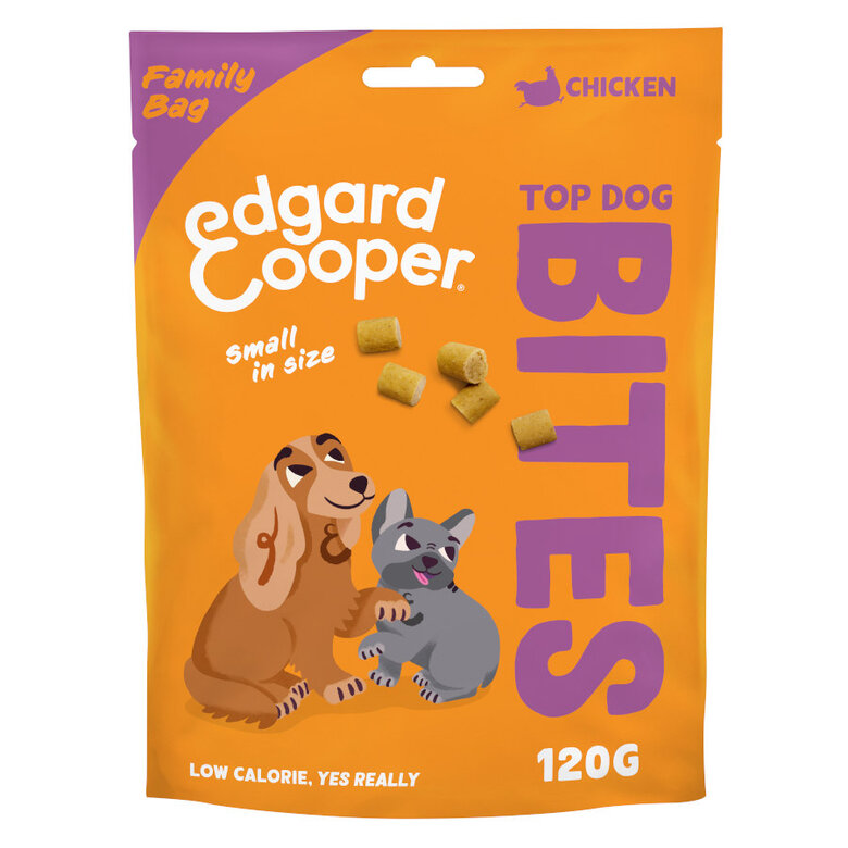 Edgard & Cooper Bocaditos Mini de Pollo para perros - Pack, , large image number null